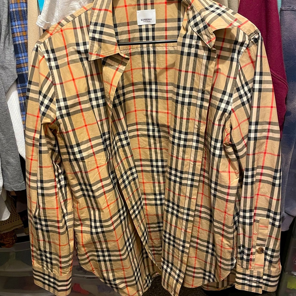 Burberry button up